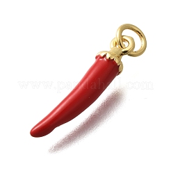 Brass Enamel Pendants&nbsp;KK-D280-02G
