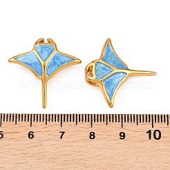 304 Stainless Steel Enamel Pendants&nbsp;STAS-P438-10G