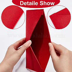 3Pcs 3 Style Wool Felt Envelope Purse Insert Organizer&nbsp;FIND-WR0006-70C