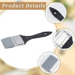 1Pc Silicone Brushes with Wooden Handle&nbsp;AJEW-GF0012-92B