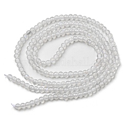Natural Rainbow Moonstone Beads Strands&nbsp;G-G0005-B03-A