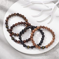 Om Mani Padme Hum Mala Bead Bracelet&nbsp;BJEW-JB09380