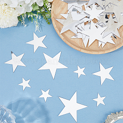4Bags Acrylic Star Stickers&nbsp;DIY-GF0012-46B