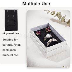 Cardboard Jewelry Boxes&nbsp;LS-CBOX-WH0003-32