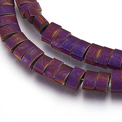Electroplate Non-magnetic Synthetic Hematite Bead Strands&nbsp;G-I208-16F-C