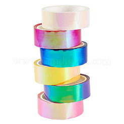6Rolls 6 Colors PET Decorative Tape&nbsp;OFST-TA0001-07