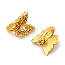 Brass Hoop Clasps&nbsp;KK-H506-09MG