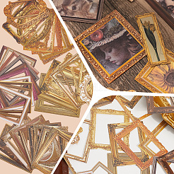 4 Stes 4 Styles Paper Self-adhesive&nbsp;AJEW-SP0002-53