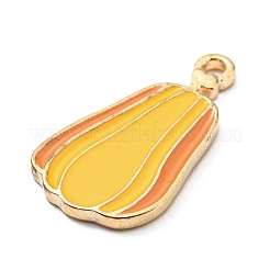 Thanksgiving Day Alloy Enamel Pendants&nbsp;ENAM-D060-02G-KCG