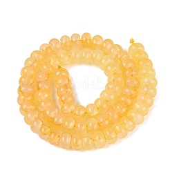 Imitation Jade Crackle Glass Beads Strands&nbsp;GLAA-Q108-05A-A09
