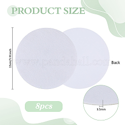 8Pcs Self-adhesive Felt Pad&nbsp;DIY-PH0035-04B