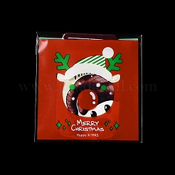 Christmas Theme Plastic Bakeware Bag&nbsp;OPP-Q004-04H