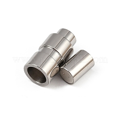304 Stainless Steel Magnetic Clasps&nbsp;STAS-C127-17P