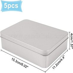 Rectangular Empty Tinplate Boxes&nbsp;CON-OC0001-06MS