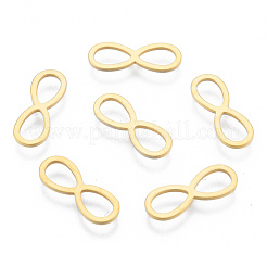 201 Stainless Steel Connector Charms&nbsp;STAS-N090-T08-2