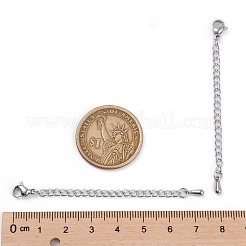 Tarnish Resistant 304 Stainless Steel Chain Extender&nbsp;STAS-G221-27P