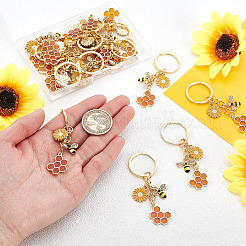 20Pcs Alloy Enamel Keychain&nbsp;KEYC-PH01552
