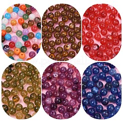 170Pcs Round Imitation Gemstone Acrylic Beads&nbsp;OACR-YW0002-16
