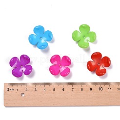 Opaque Acrylic Flower Bead Caps&nbsp;SACR-Q099-M19