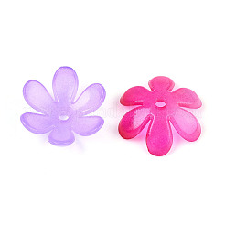 Transparent Plastic Bead Caps&nbsp;KY-N025-01