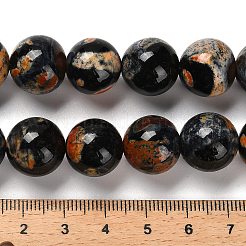 Dyed Natural Fire Crackle Agate Beads Strands&nbsp;G-G175-A05-01