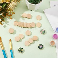 Beech Wooden Round Pieces&nbsp;WOOD-OC0002-38