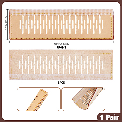 Cowhide Bag Handle Protective Sleeves&nbsp;AJEW-WH0766-80B