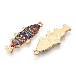 Alloy Enamel Pendants&nbsp;FIND-C037-16G-1
