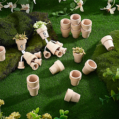 Wood Flower Pot Cover&nbsp;AJEW-PH0007-75B