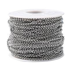 Tarnish Resistant 304 Stainless Steel Rolo Chains&nbsp;CHS-R006-2mm