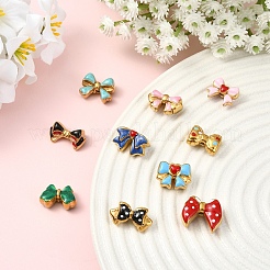 10Pcs 10 Styles 304 Stainless Steel Enamel Beads&nbsp;STAS-YW0003-65