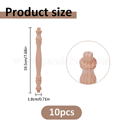 Wooden Spindle Baluster&nbsp;FIND-WH0366-491A
