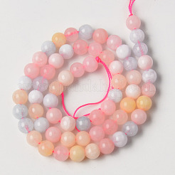 Natural Quartz Beads Strands&nbsp;G-T129-10-6mm