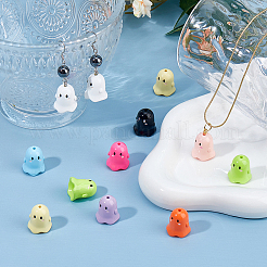 36Pcs 9 Colors Plastic Bead Cone&nbsp;KY-FH0001-38