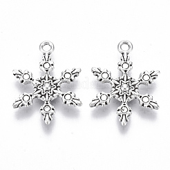 Tibetan Style Alloy Pendants&nbsp;X-TIBE-N010-29AS-RS