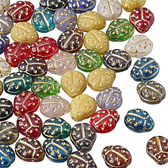 80Pcs Glass Beads&nbsp;GLAA-PA0001-48
