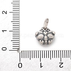 Fine Silver 3D Butterfly Charms&nbsp;LS-STER-D300-05AS