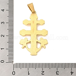 Ion Plating(IP) 304 Stainless Steel Pendants&nbsp;STAS-C103-33G