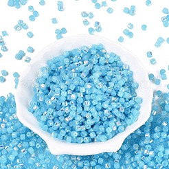 FGB Imitation Jade Colours Glass Seed Beads&nbsp;SEED-Q040-07A-C05