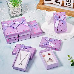 Polka Dot Pattern Cardboard Jewelry Packaging Boxes&nbsp;LS-CON-TAC0011-04B-04