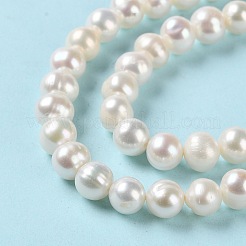 Natural Cultured Freshwater Pearl Beads Strands&nbsp;PEAR-E018-73