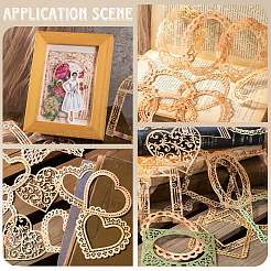 6 Styles Lace Frame Scrapbook Paper Pad&nbsp;DIY-SP0004-61
