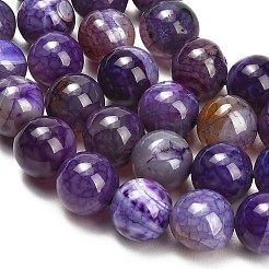 Natural Dragon Veins Agate Beads Strands&nbsp;GG-L001-L01-01