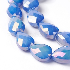 Electroplated Glass Beads Strands&nbsp;EGLA-J105A-M