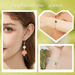 120Pcs 15 Style Alloy Enamel Pendants&nbsp;ENAM-SC0003-31