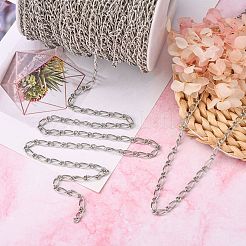 Nickel Free Iron Handmade Chains Figaro Chains Mother-Son Chains&nbsp;CHSM024Y-NF