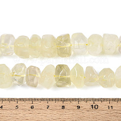 Natural Lemon Quartz(Heated) Beads Strands&nbsp;G-N347-17A-06