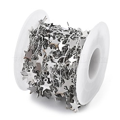 304 Stainless Steel Link Chains&nbsp;CHS-U002-05P-09