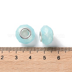Pearlized Resin European Beads&nbsp;RESI-M001-01