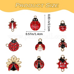 DIY Ladybug Jewelry Making Finding Kit&nbsp;FIND-SZ0003-45